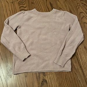 Gap kids sparkle crew neck sweater